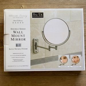 Double-Sided Wall Mount Mirror